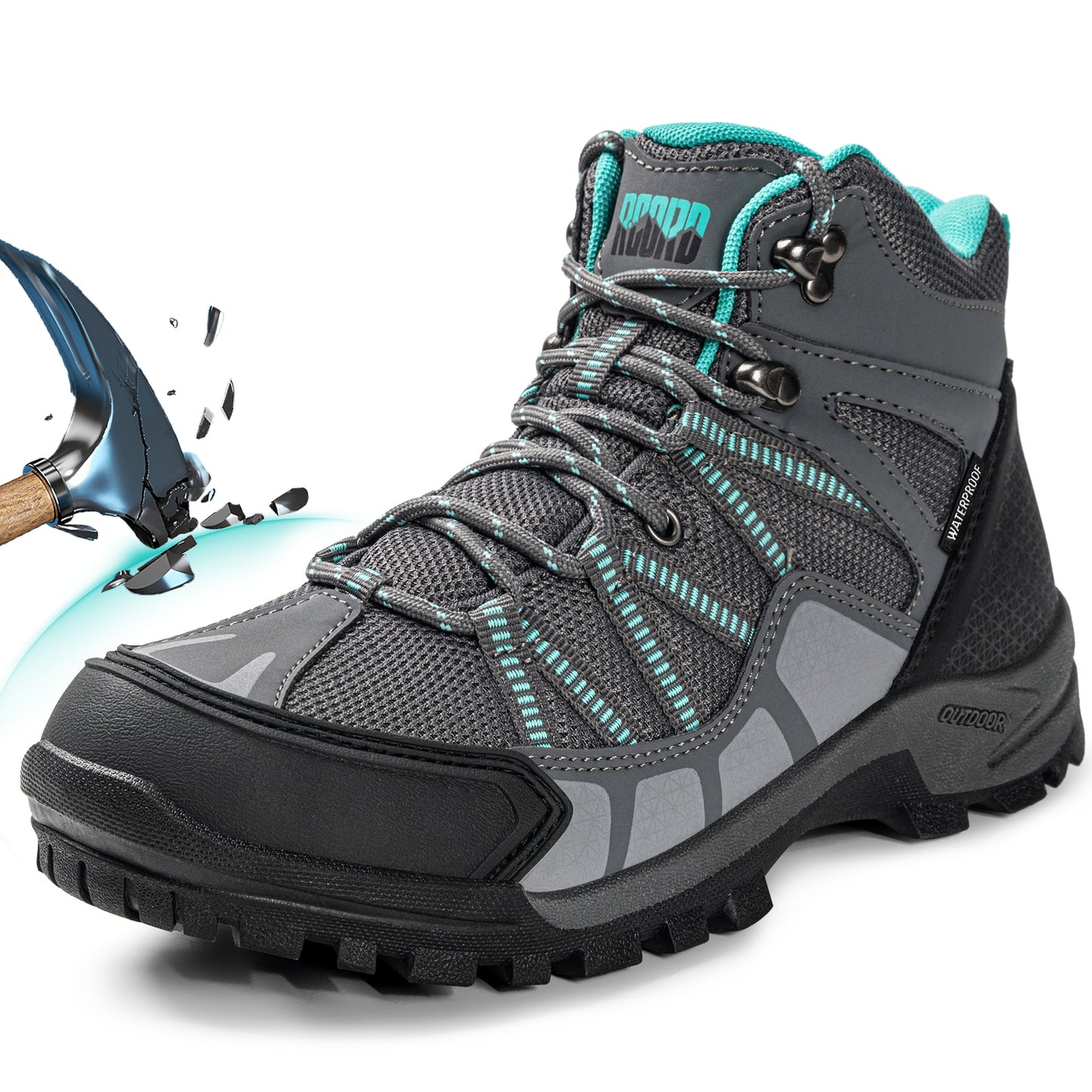 R CORD Steel Toe Shoes for Women