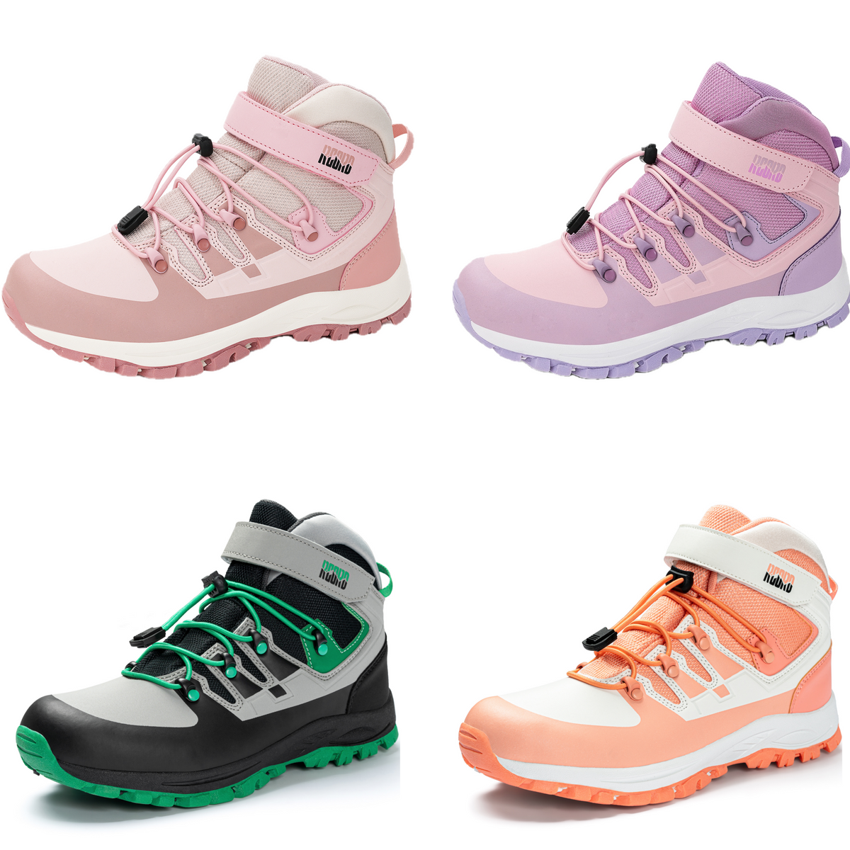 R CORD Everyday Explorer Kids Hiking Boots Non-Slip for Outdoor Adventures