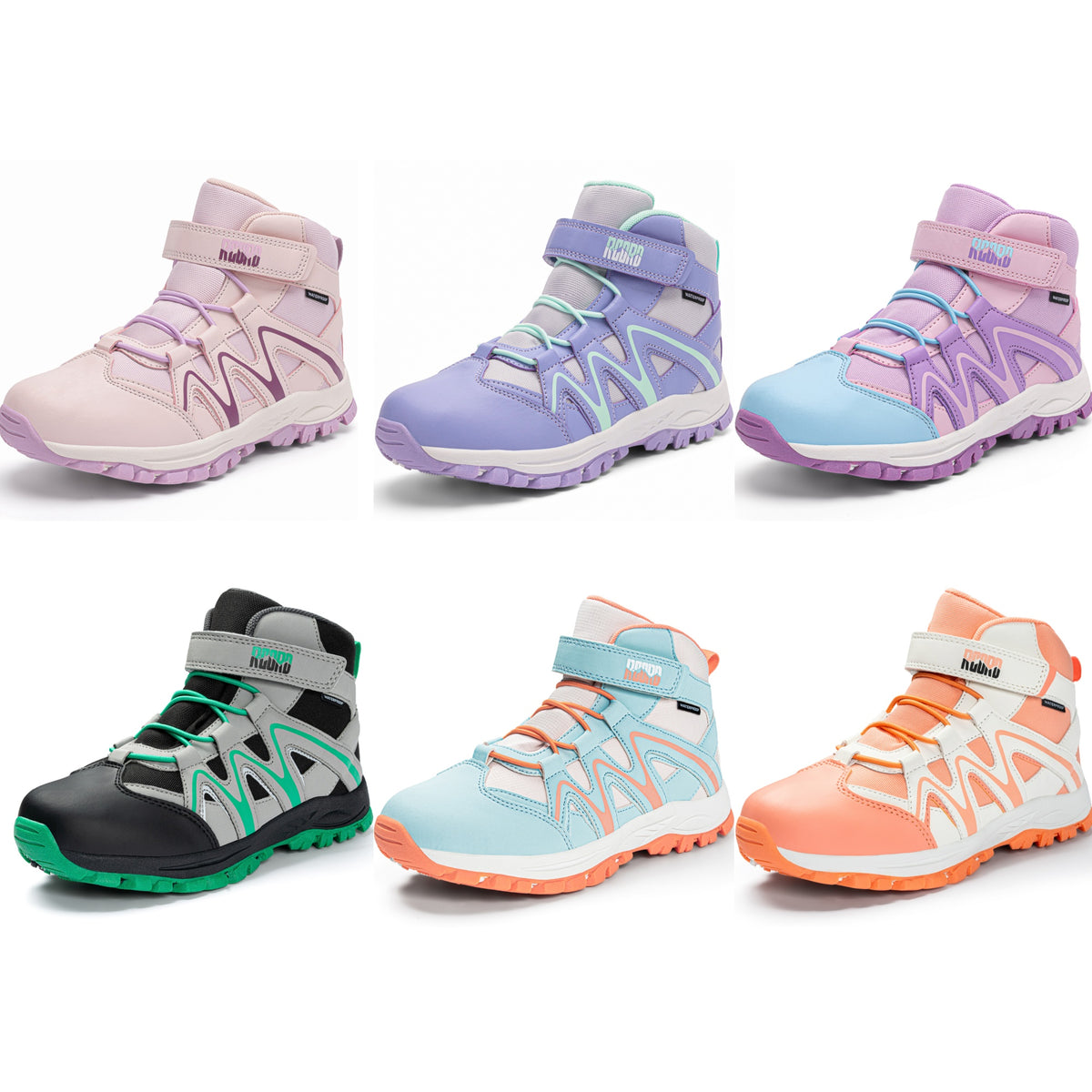 R CORD Everyday Explorer Girls Hiking Boots for Everyday Comfort