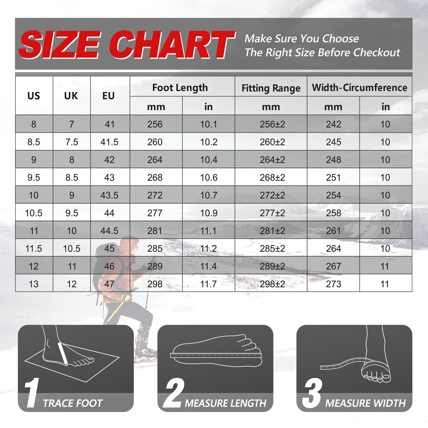 R CORD Man's Snow Boots