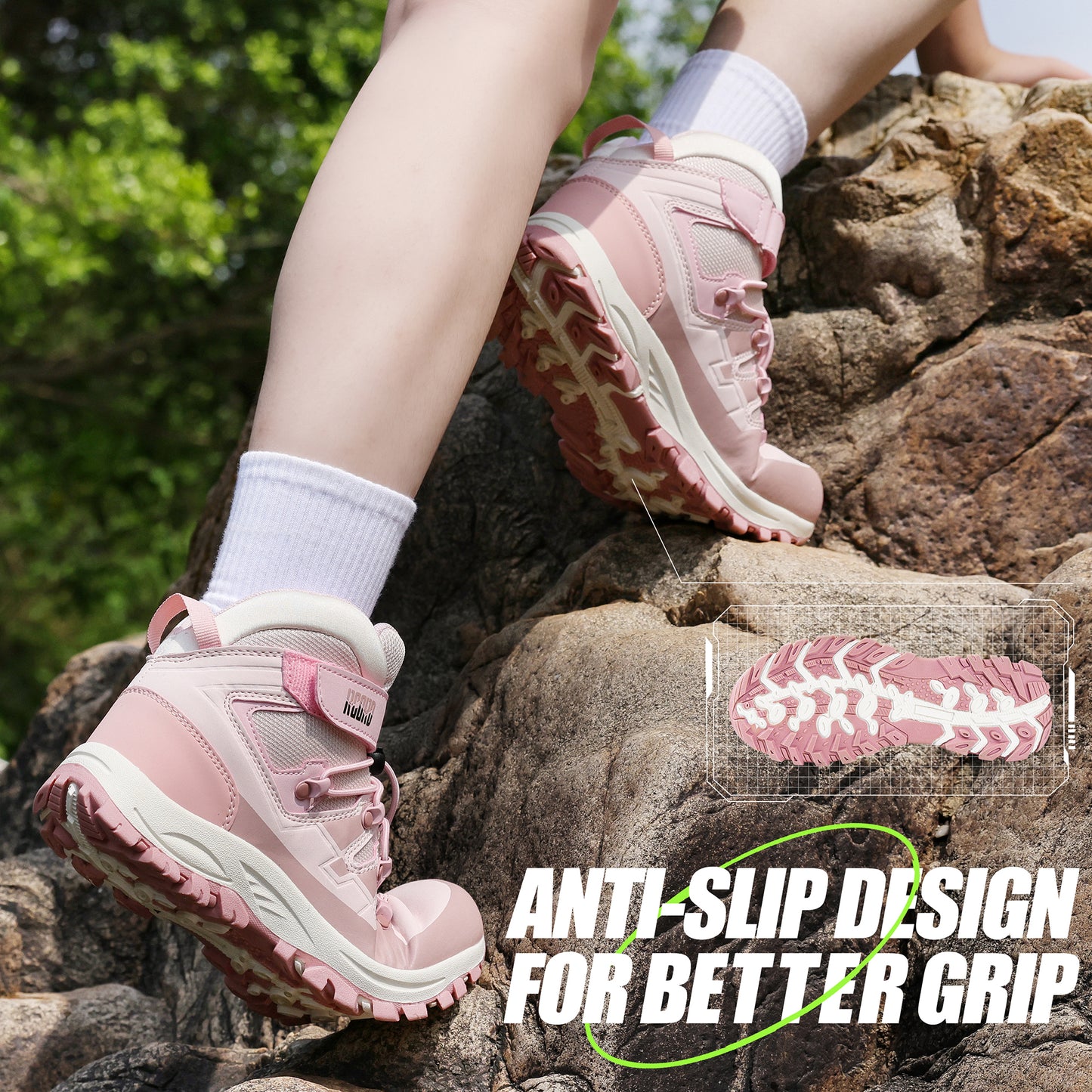 R CORD Girls Hiking Boots