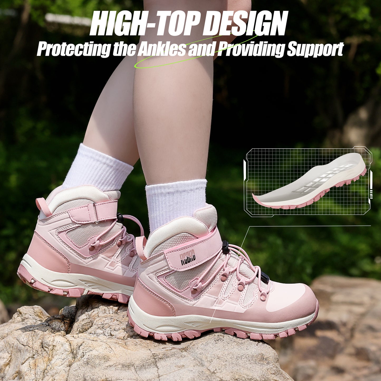 R CORD Girls Hiking Boots