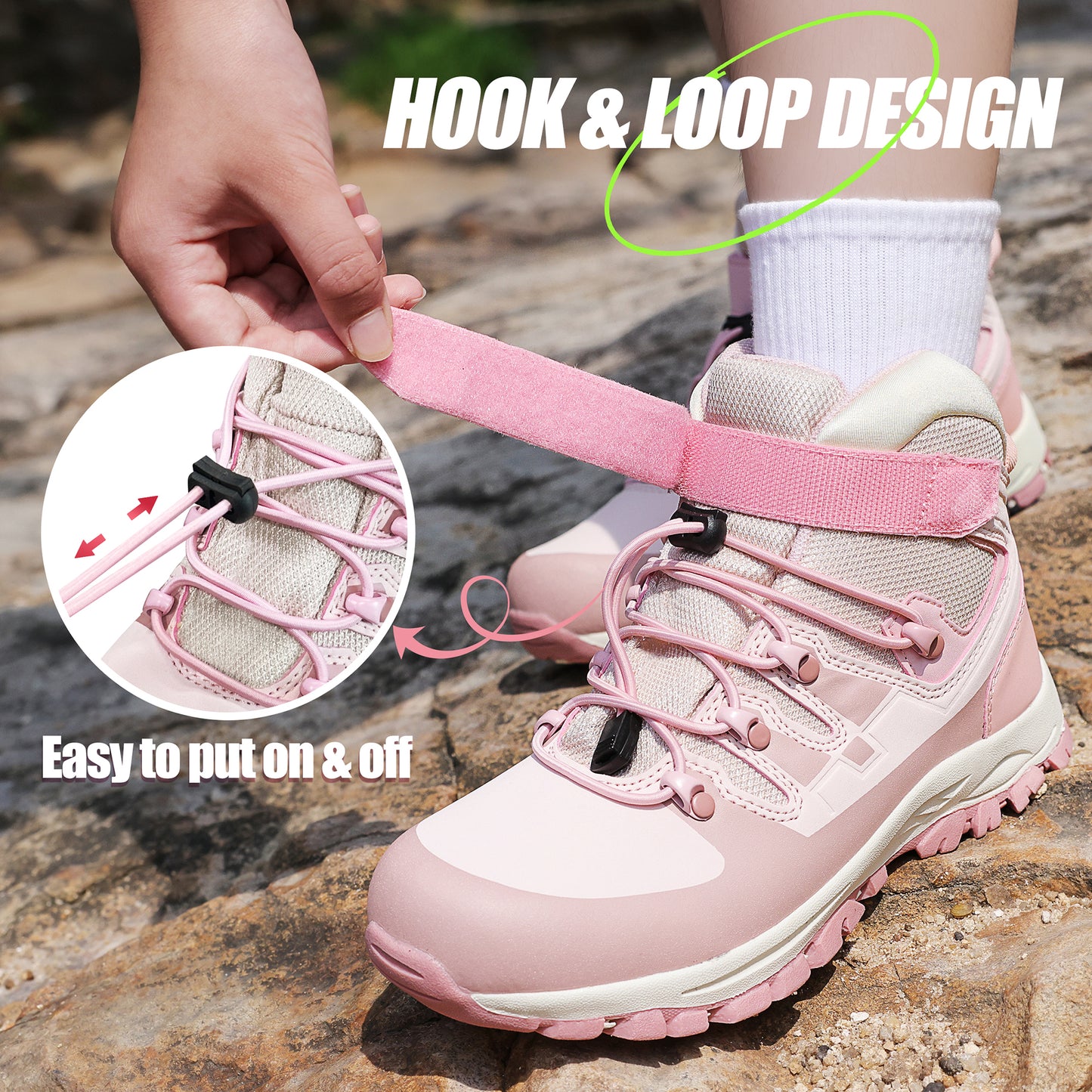R CORD Girls Hiking Boots