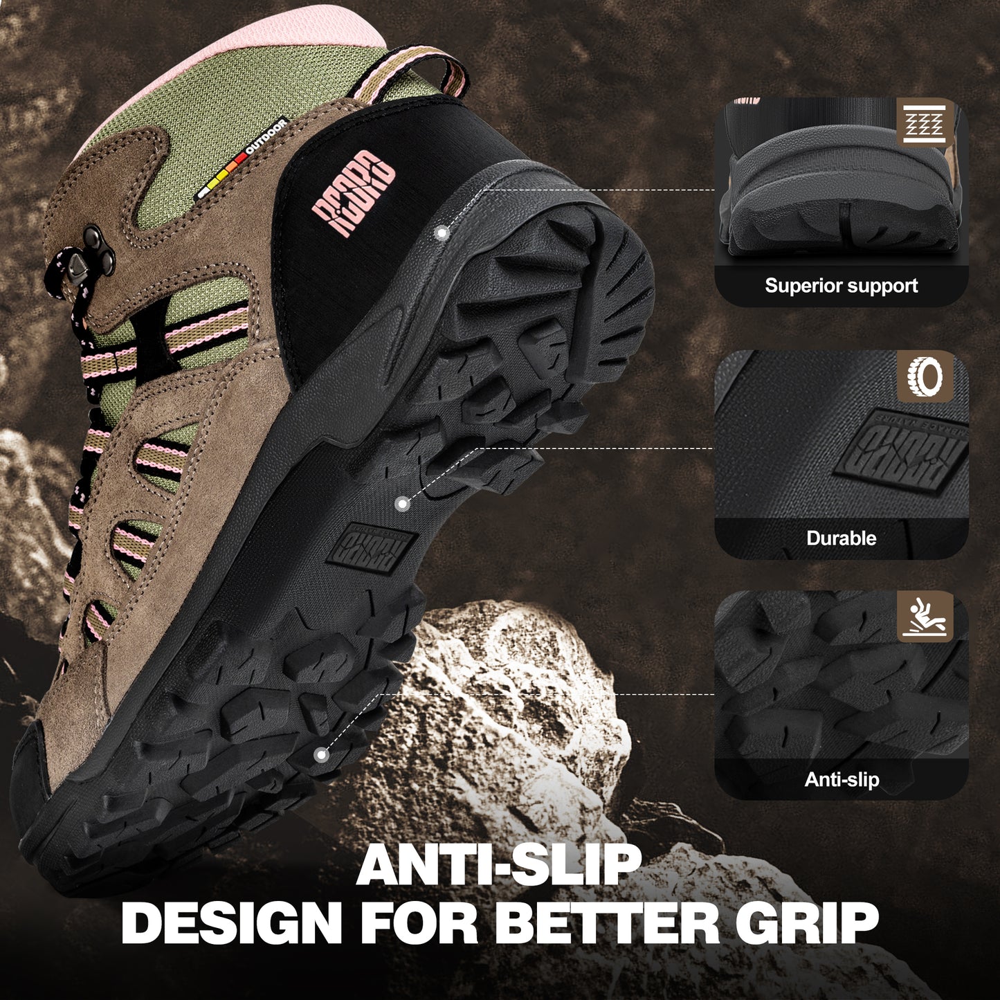 R CORD Women’s Hiking Boots