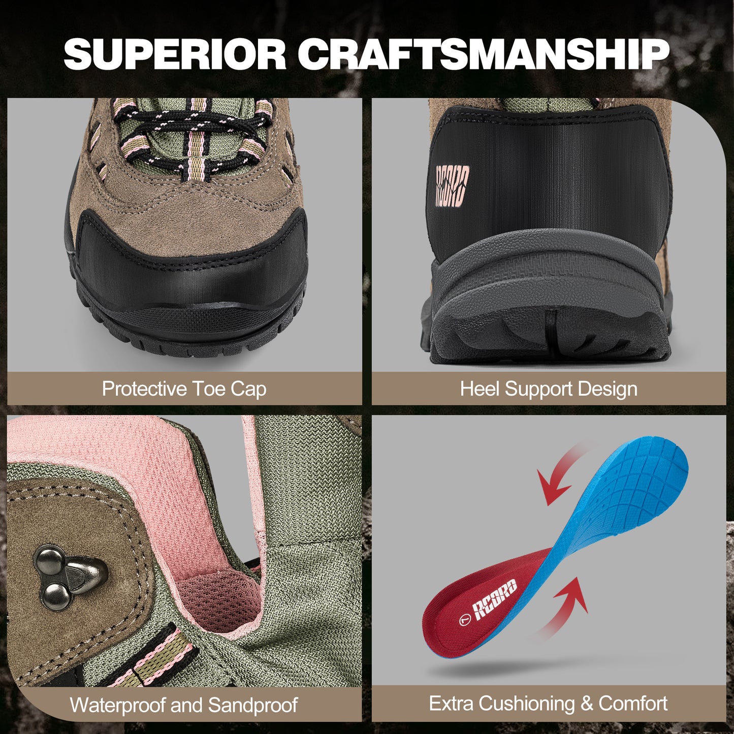 R CORD Women’s Hiking Boots