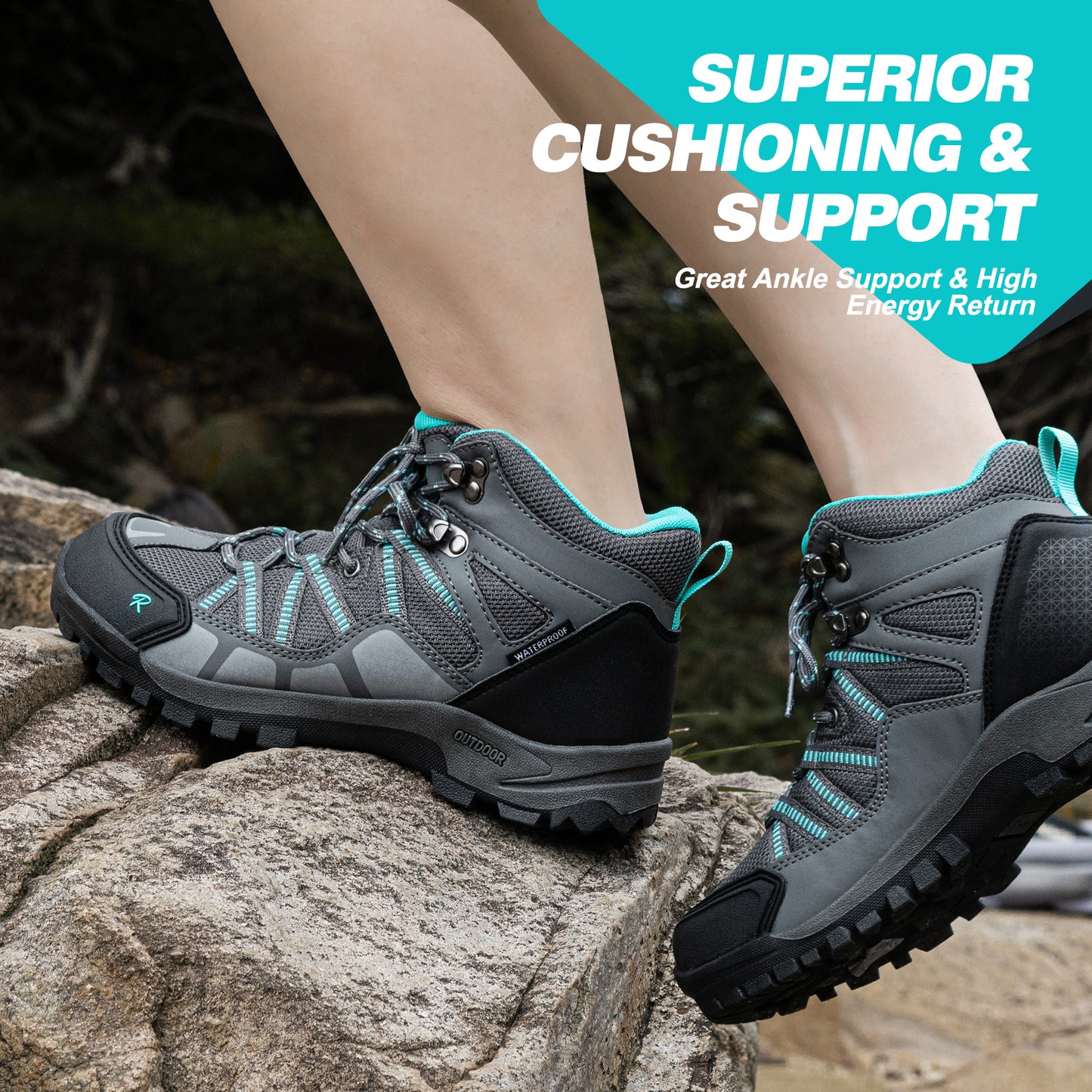 R CORD Women's Hiking Boots