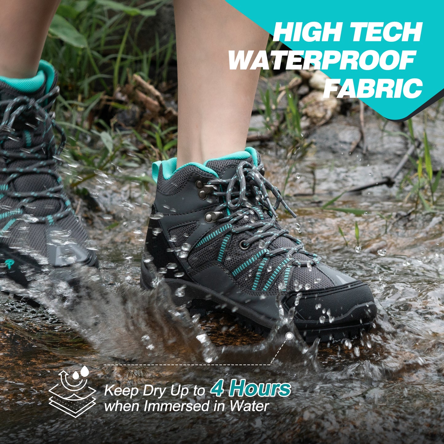 R CORD Women's Hiking Boots