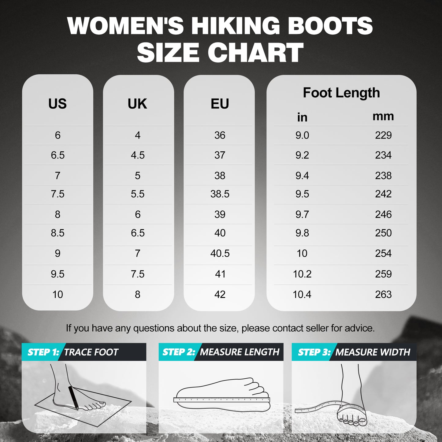 R CORD Women's Hiking Boots