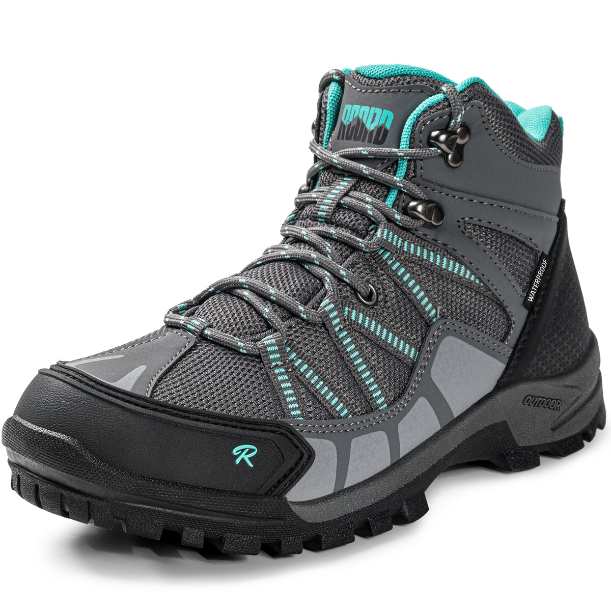 R CORD Women's Non-Slip Hiking Boots with Breathable Comfort