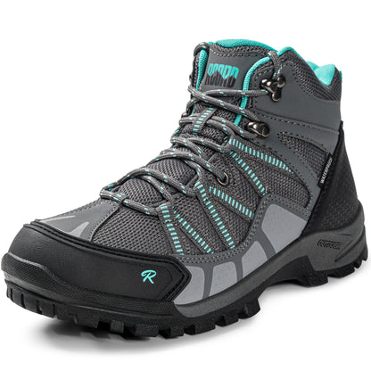 R CORD Women's Non-Slip Hiking Boots with Breathable Comfort