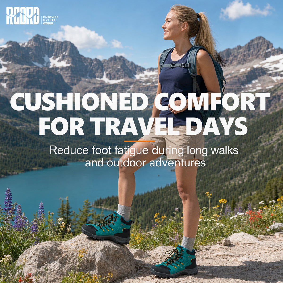 R CORD Women’s Hiking Boots Waterproof