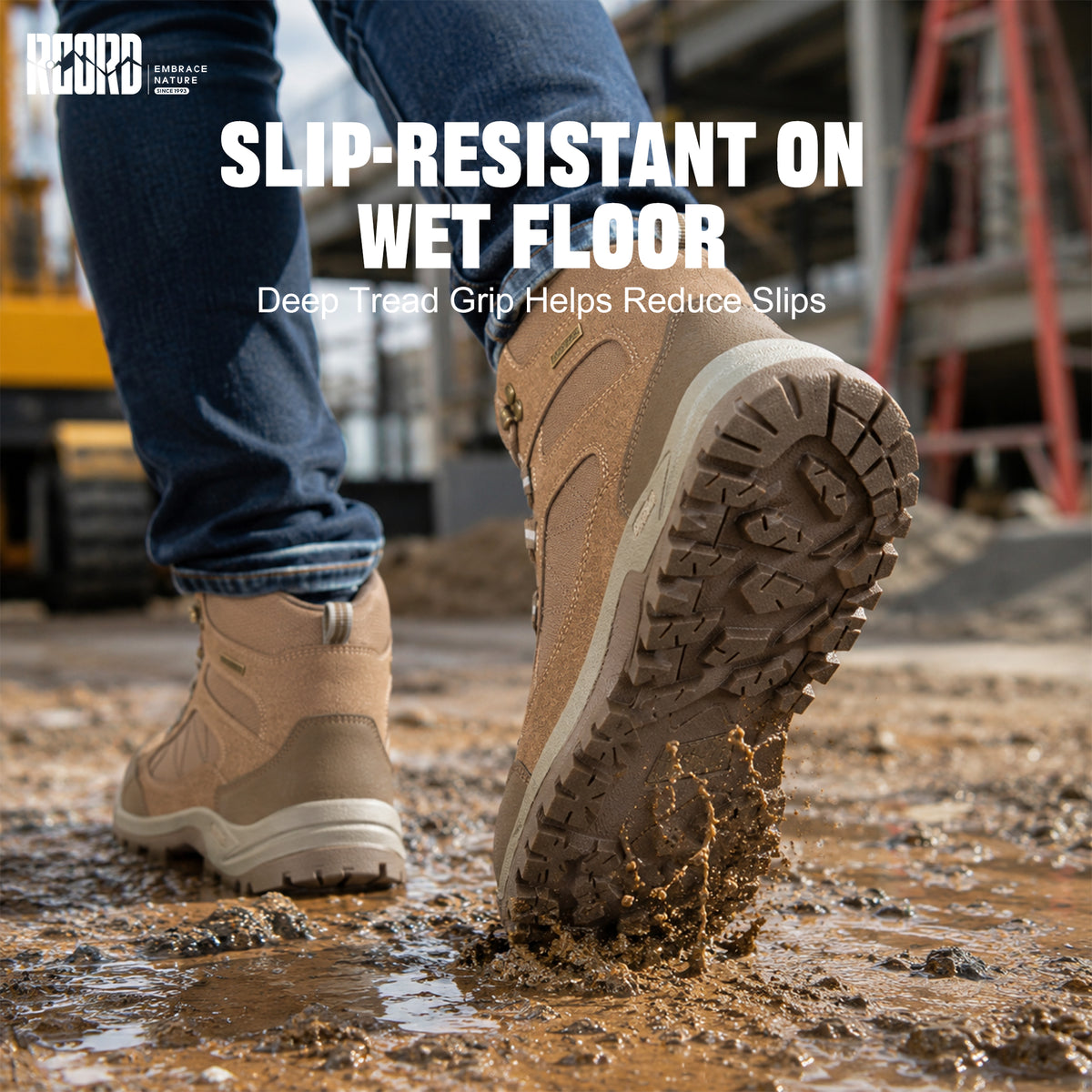 R CORD Women Safety Work Boots