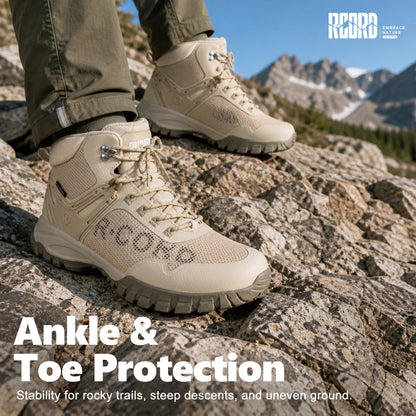 R CORD Women's Lightweight Hiking Boots with Non-Slip Grip