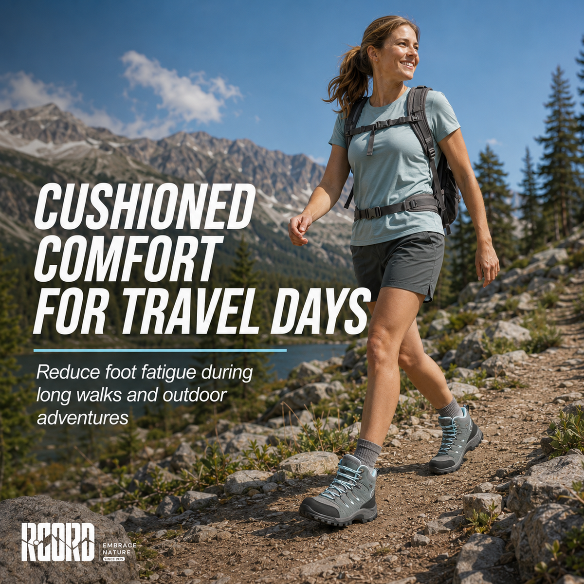 R CORD Women’s Hiking Boots Waterproof