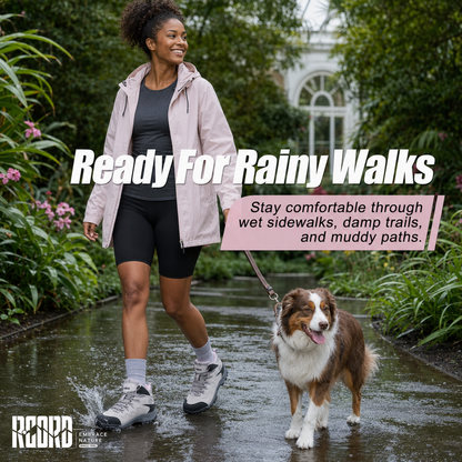 R CORD Women's Hiking Boots with Ankle Support & Non-Slip Grip
