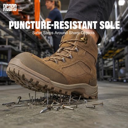 R CORD Women Safety Work Boots