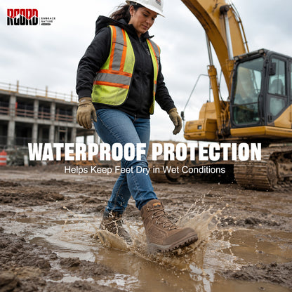 R CORD Women Safety Work Boots