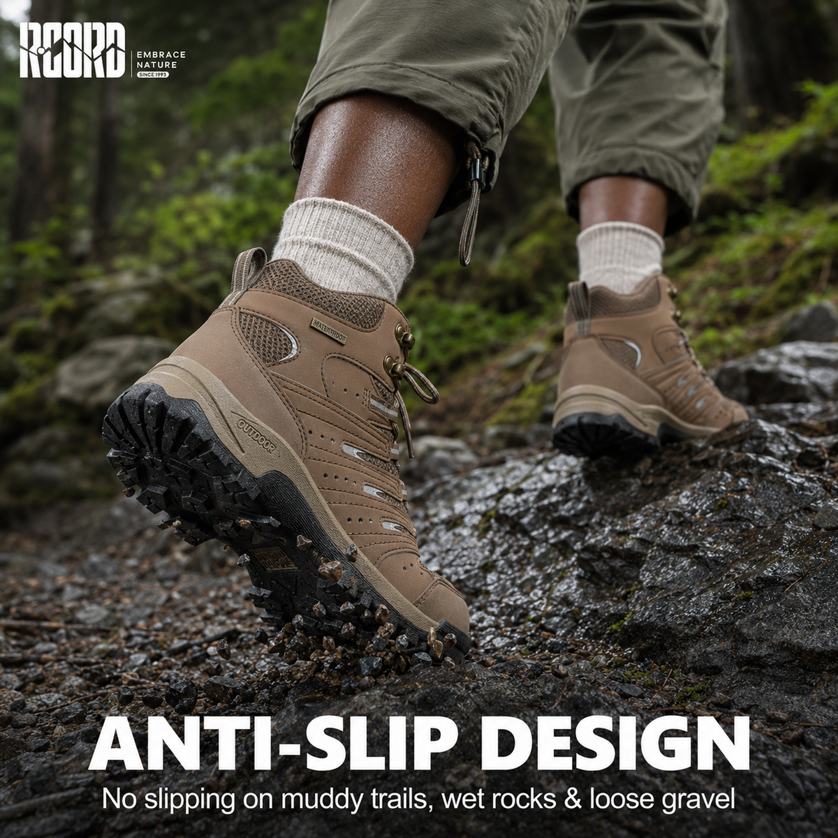 R CORD Women’s Hiking Boots Waterproof