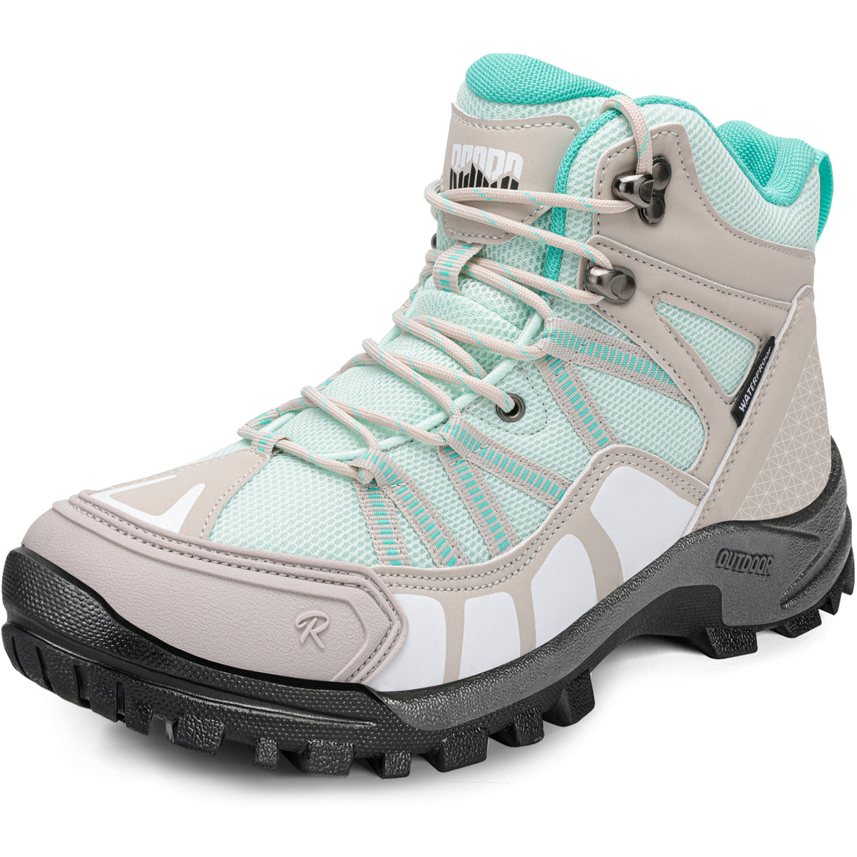 R CORD Women's Non-Slip Hiking Boots with Breathable Comfort