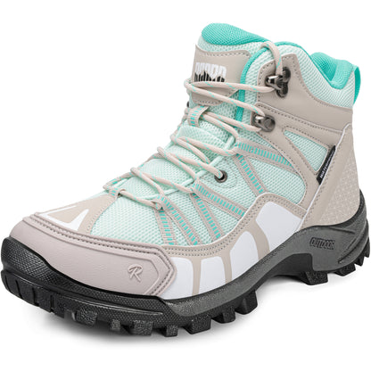 R CORD Women's Non-Slip Hiking Boots with Breathable Comfort