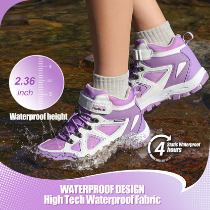 R CORD Little Trekker Hiking Boots for Kids with Cushioned Arch Support