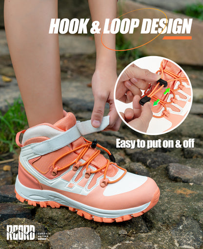 R CORD Everyday Explorer Kids Hiking Boots Non-Slip for Outdoor Adventures