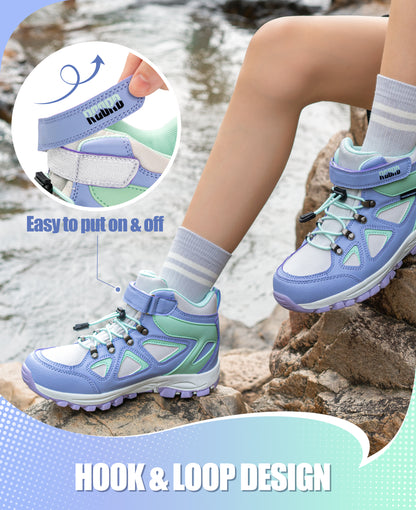 R CORD Little Trekker Hiking Boots for Kids with Cushioned Arch Support