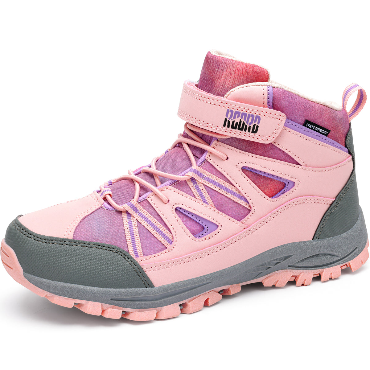 R CORD Little Trekker Durable Girls Hiking Boots for Trail Adventures