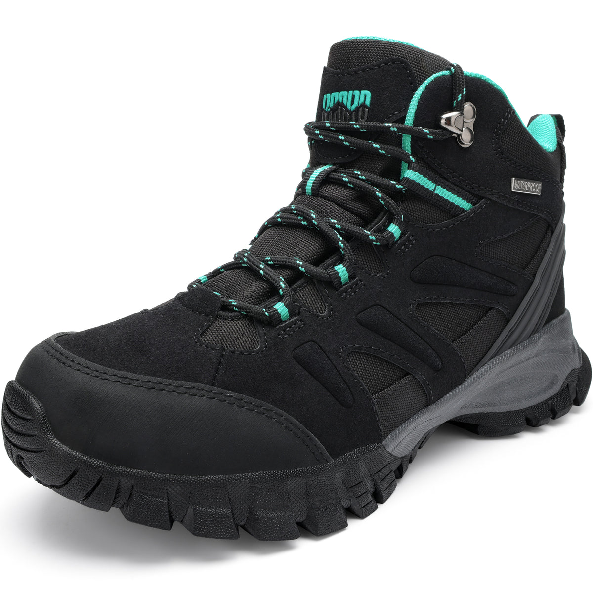 R CORD Women's Waterproof Hiking Boots Comfortable for Day Hikes