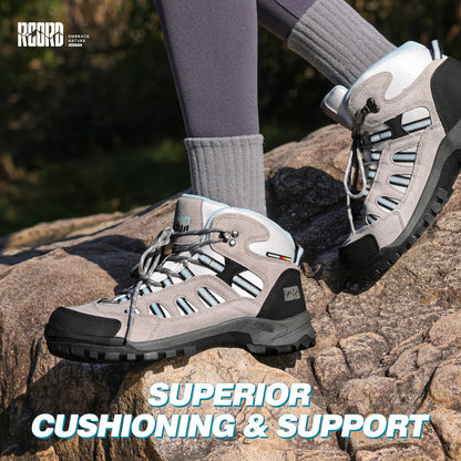 R CORD Women's Hiking Boots Waterproof with Ankle Support