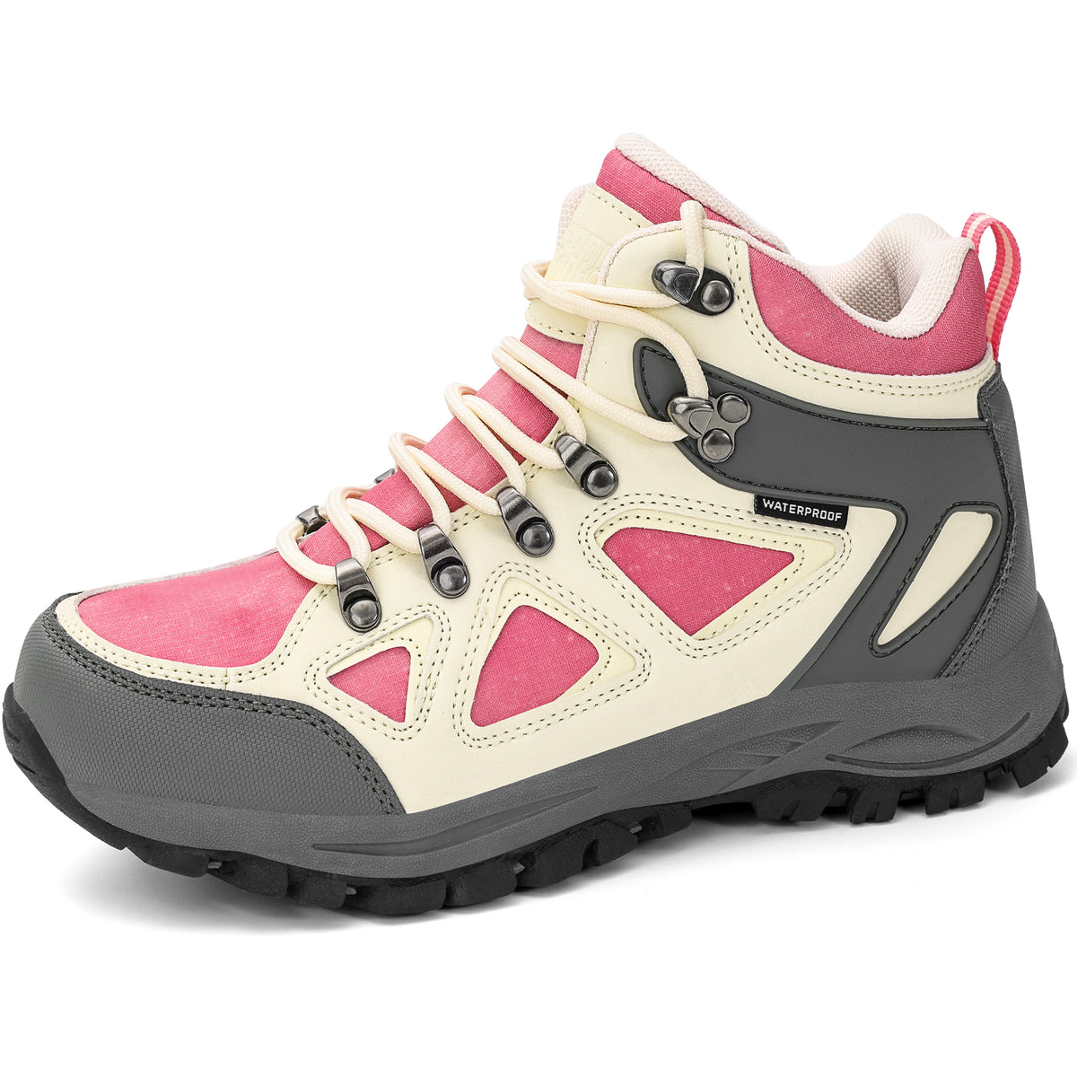 R CORD Little Trekker Kids Hiking Boots Waterproof for Family Hiking