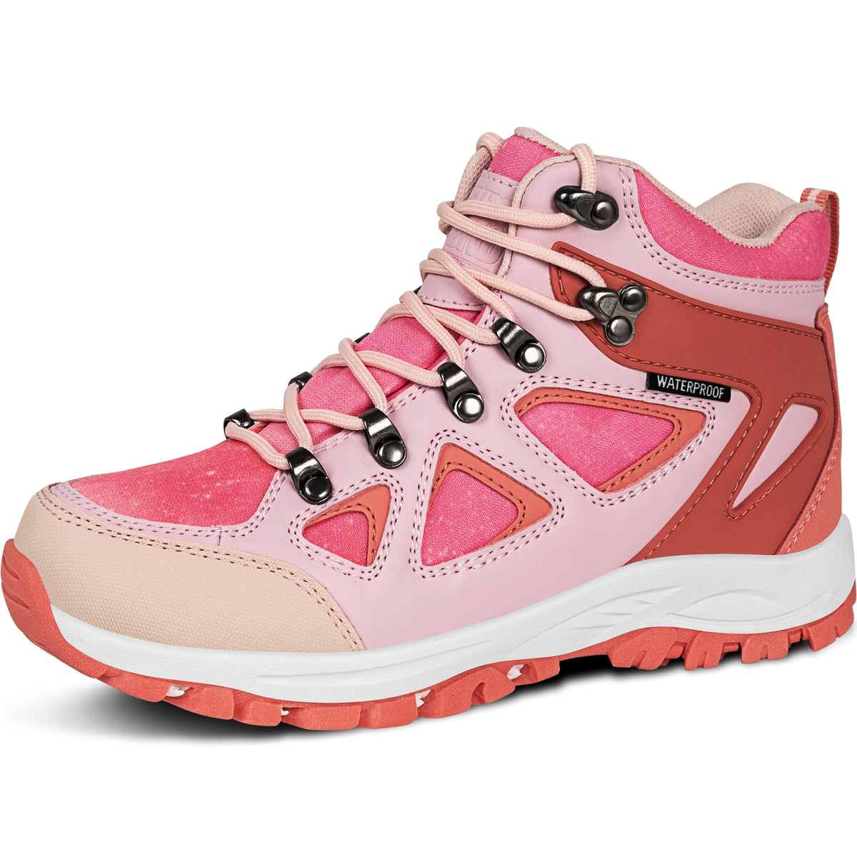 R CORD Little Trekker Kids Hiking Boots Waterproof for Family Hiking
