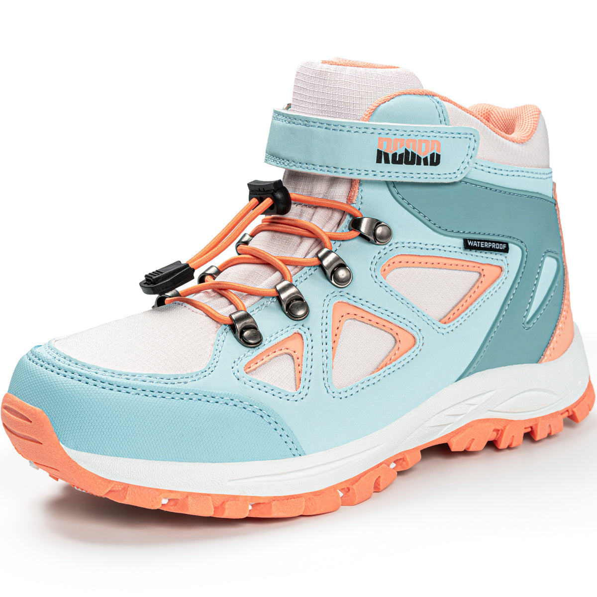 R CORD Little Trekker Hiking Boots for Kids with Cushioned Arch Support