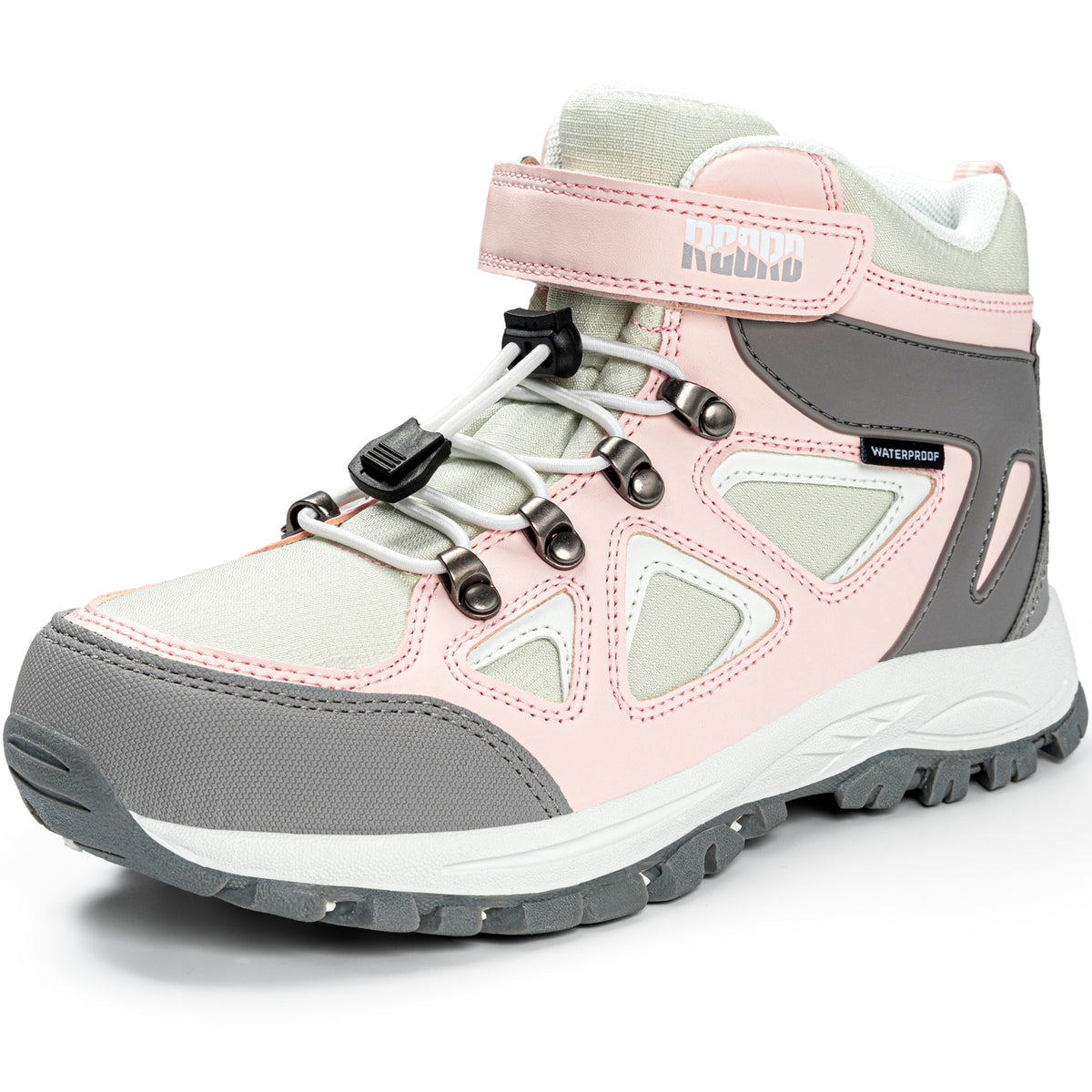 R CORD Little Trekker Hiking Boots for Kids with Cushioned Arch Support