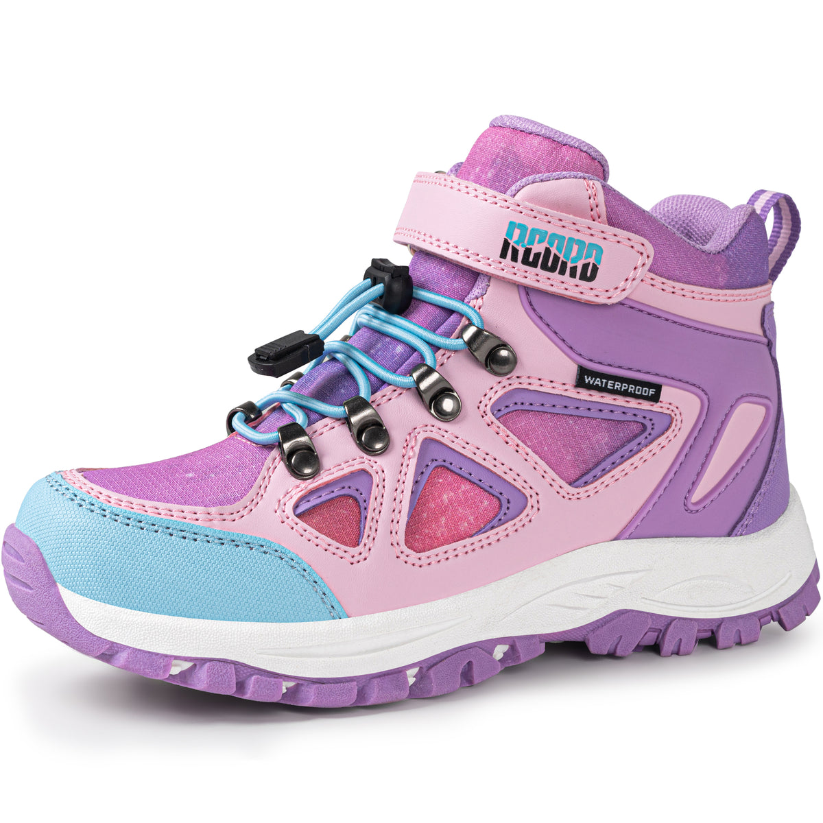 R CORD Little Trekker Hiking Boots for Kids with Cushioned Arch Support