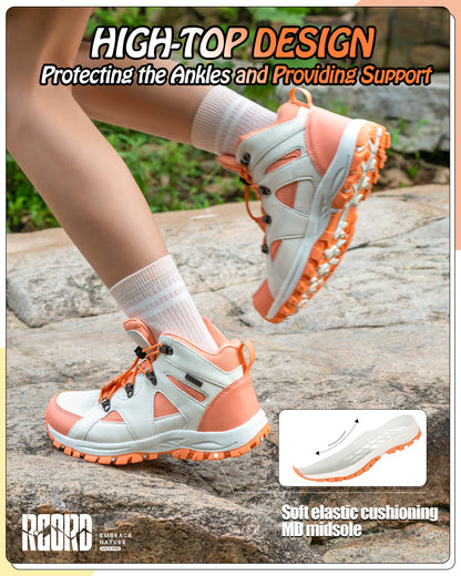 R CORD Everyday Explorer Hiking Boots for Kids with Everyday Comfort