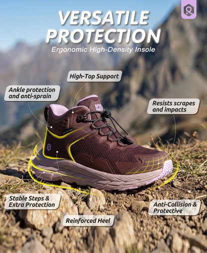 R CORD Active Lite Kids Waterproof Hiking Boots for Outdoor Play & Camping