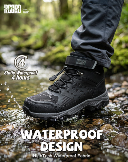 R CORD Everyday Explorer Boys Hiking Boots for School, Play & Travel