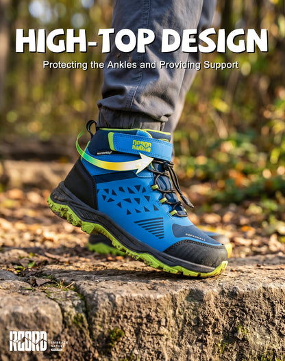 R CORD Everyday Explorer Boys Hiking Boots for School, Play & Travel
