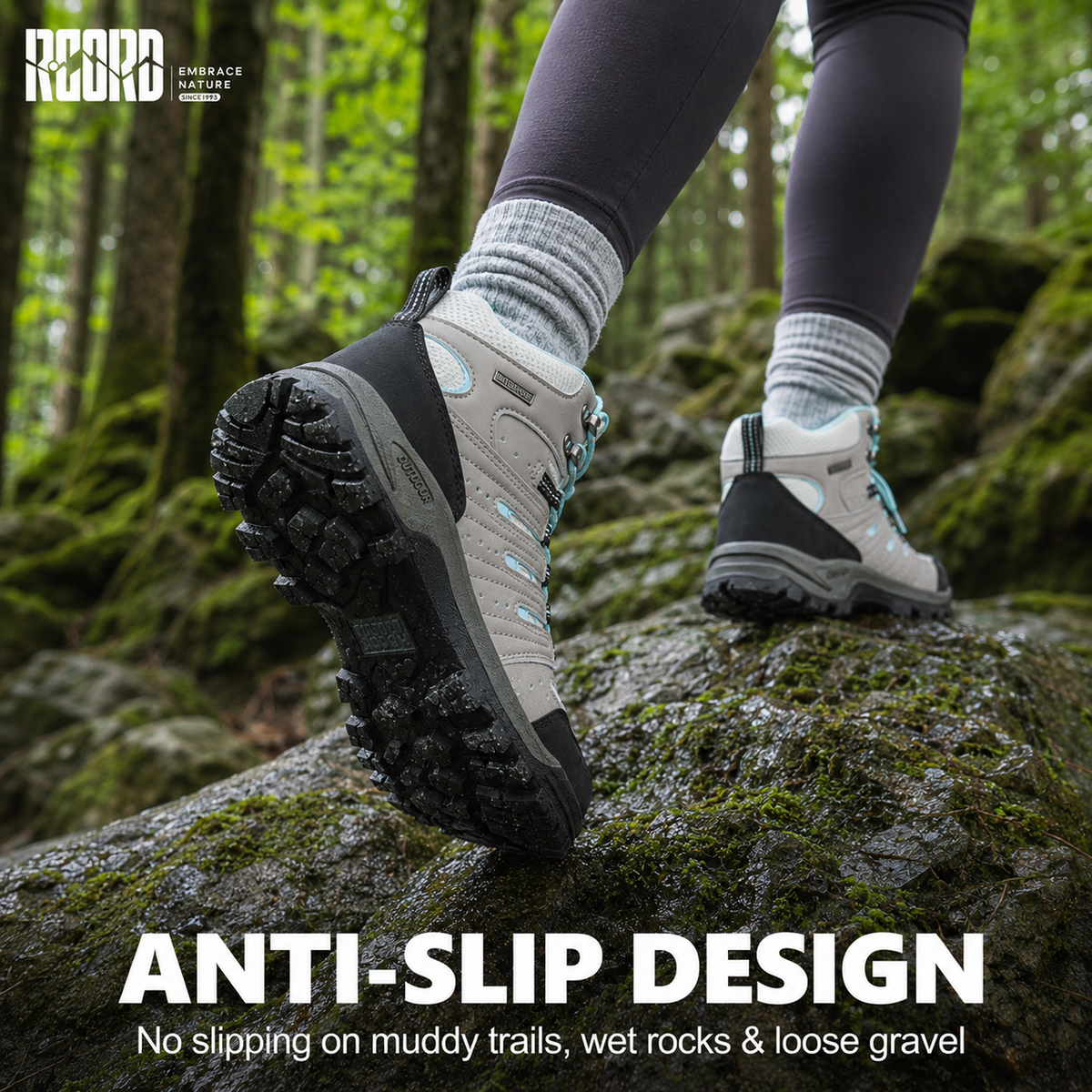 R CORD Women’s Hiking Boots Waterproof