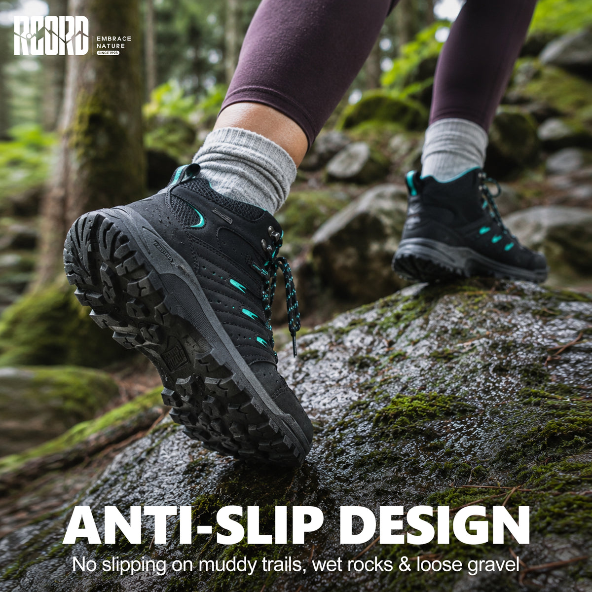 R CORD Women’s Hiking Boots Waterproof