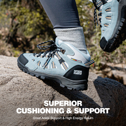 R CORD Women's Hiking Boots Waterproof with Ankle Support