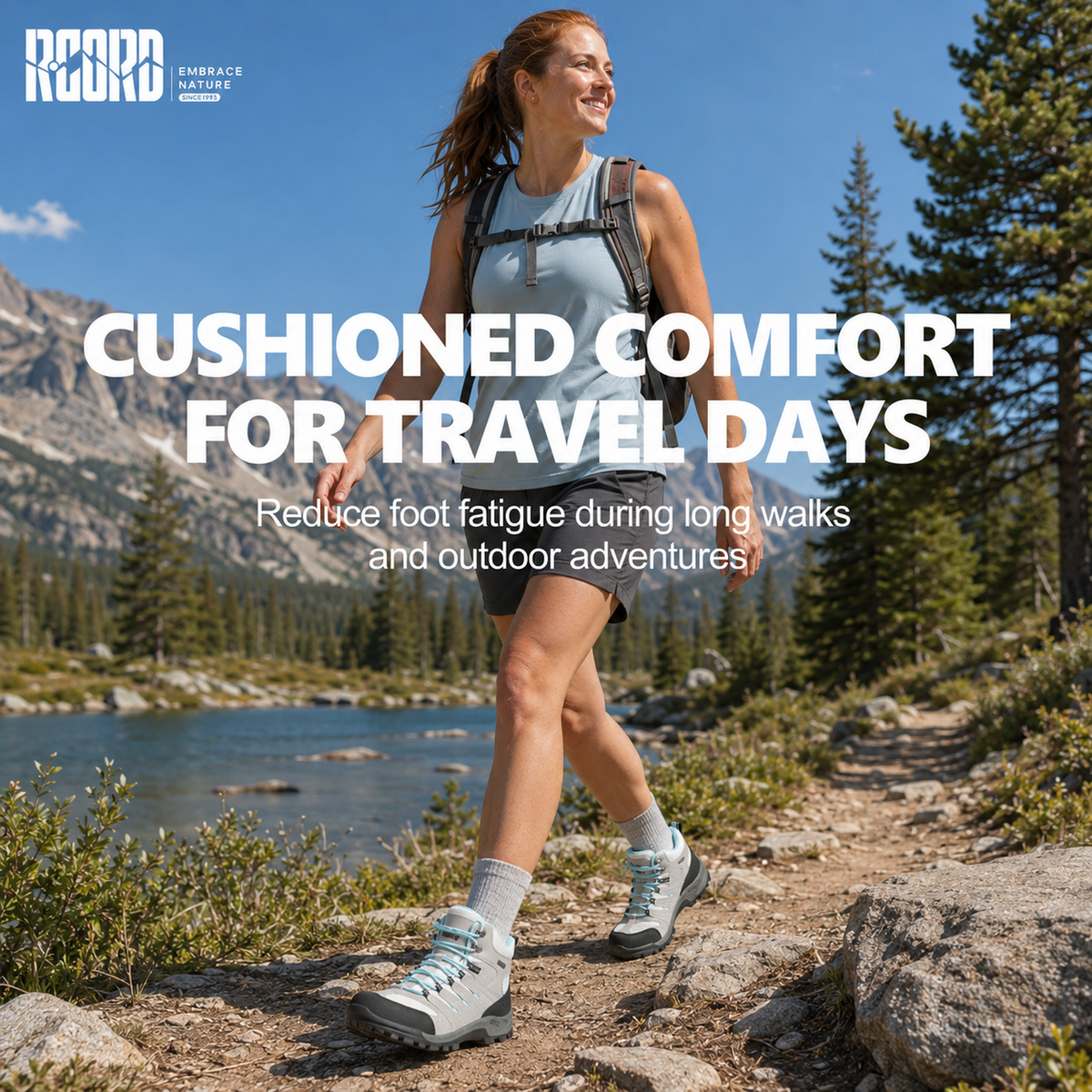 R CORD Women’s Hiking Boots Waterproof