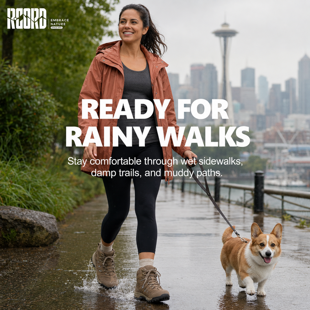 R CORD Women’s Hiking Boots Waterproof