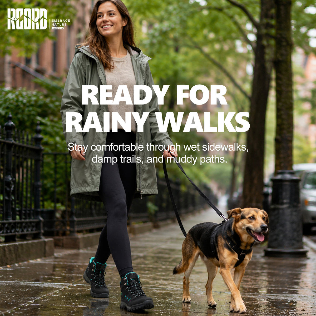 R CORD Women’s Hiking Boots Waterproof