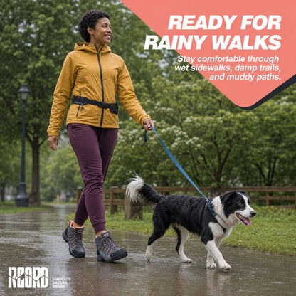 R CORD Women's Non-Slip Hiking Boots with Breathable Comfort