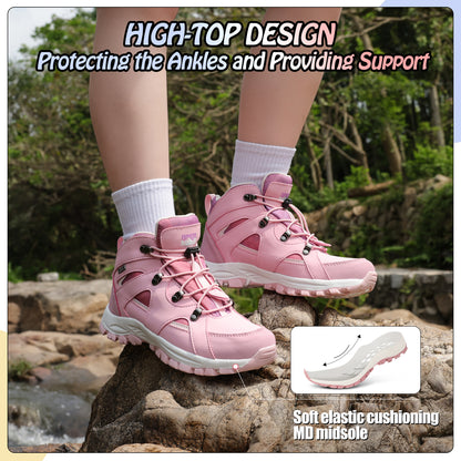 R CORD Everyday Explorer Hiking Boots for Kids with Everyday Comfort