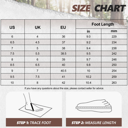 R CORD Women’s Waterproof Hiking Boots Non-Slip for Day Hiking