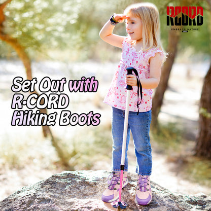R CORD Everyday Explorer Hiking Boots for Kids with Everyday Comfort