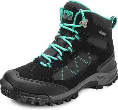 R CORD Women's Waterproof Hiking Boots for Everyday Comfort